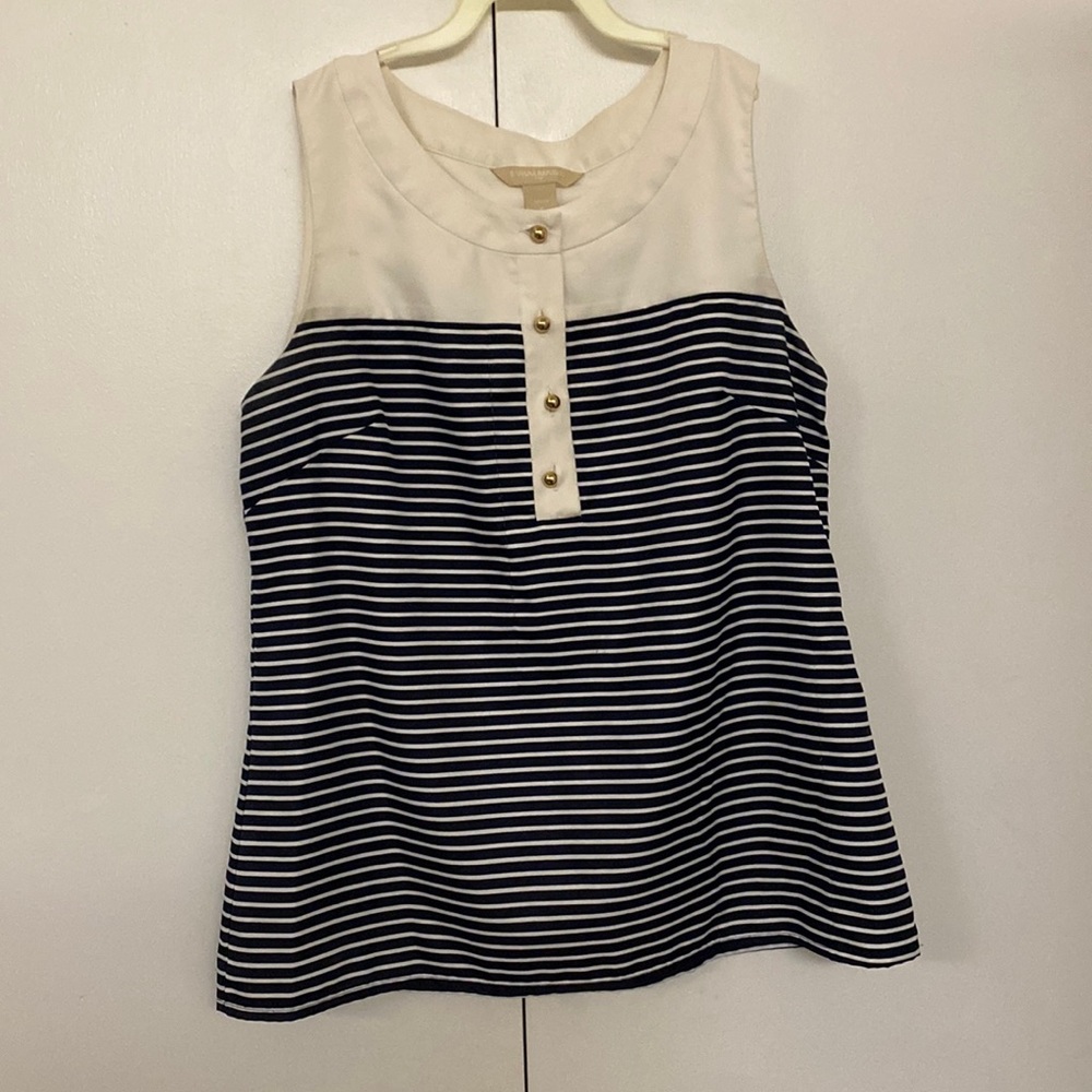 Silk tank top